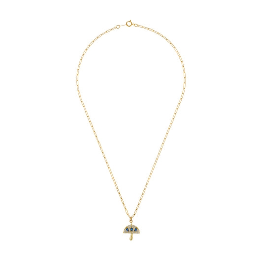 Mini Mushroom Necklace