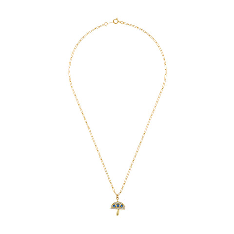 Mini Mushroom Necklace