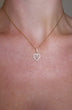 Baguette Heart Necklace