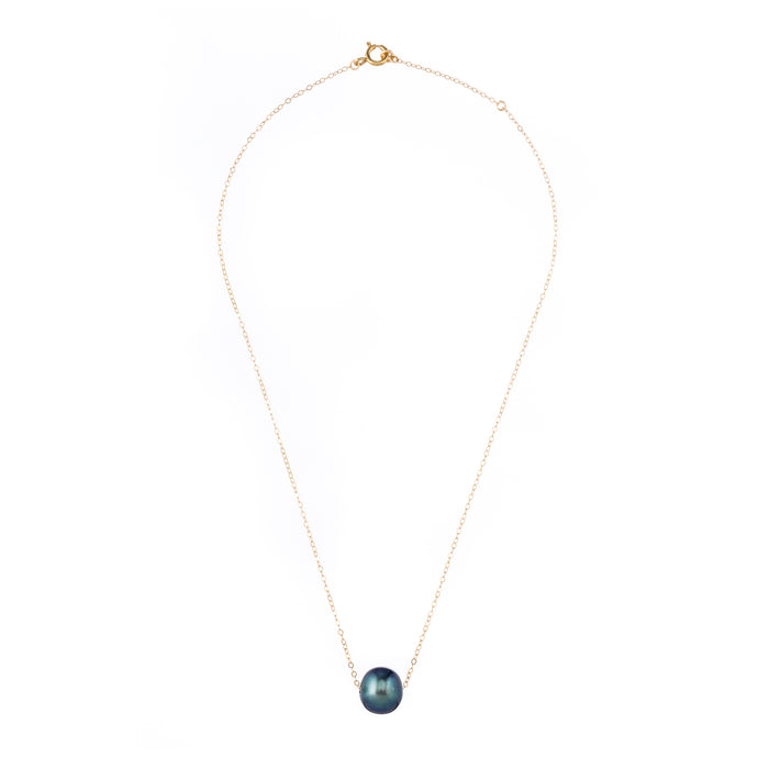 Pearl on Chain Necklace