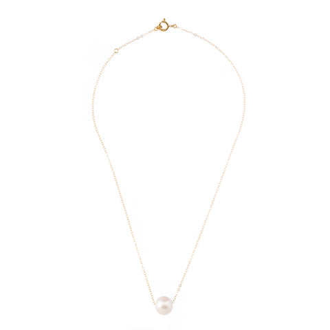 Pearl on Chain Necklace
