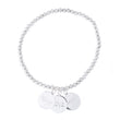 Love-Peace-Hope Charm Bracelet